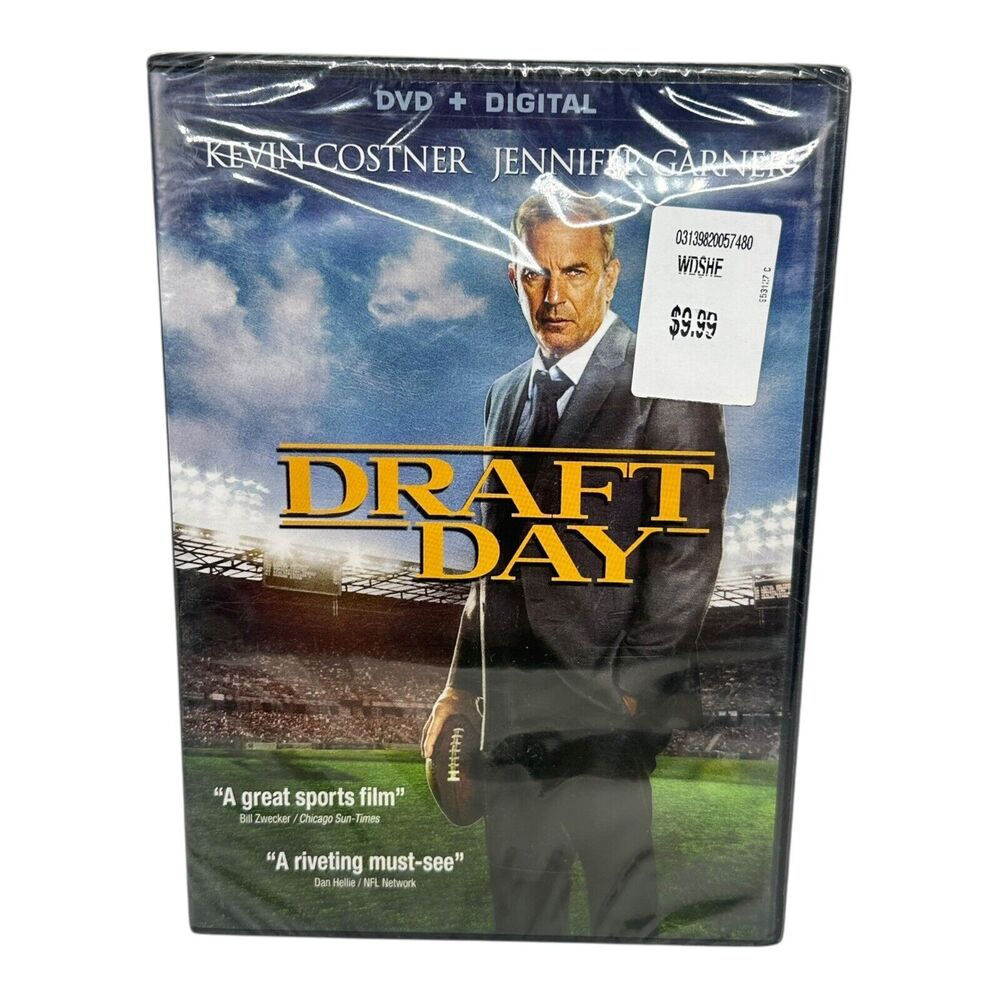 Draft Day [DVD + Digital] DVD‎ -NEW -Sealed- Kevin Costner